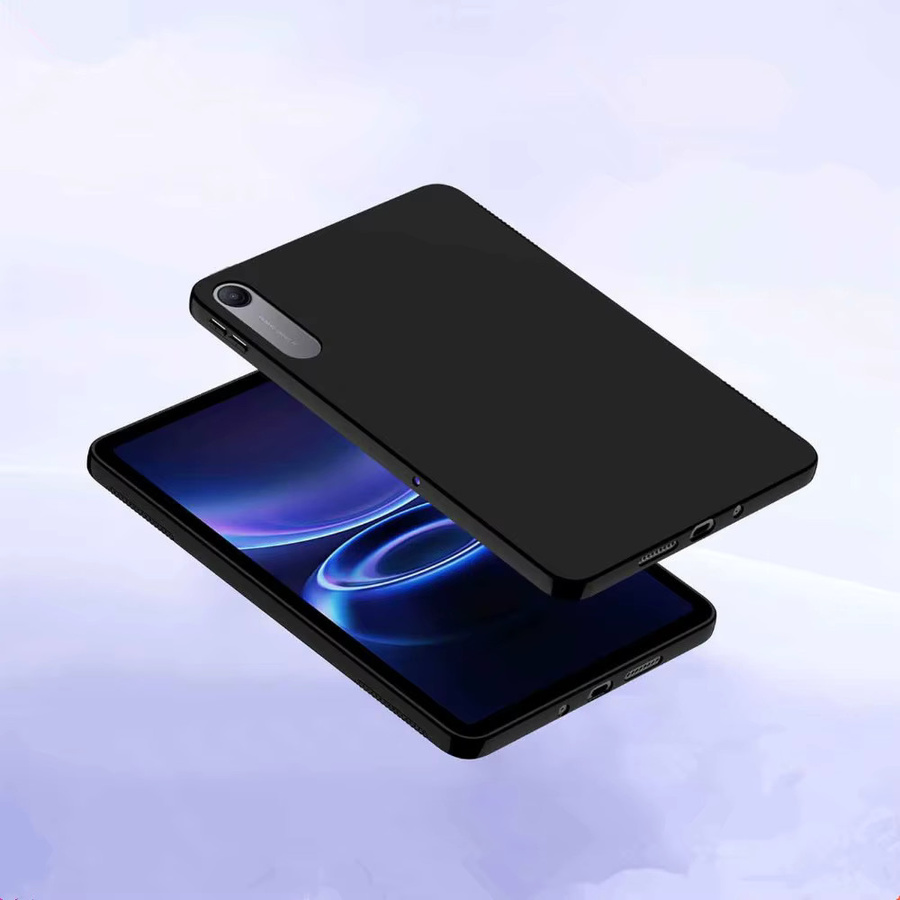 Xiaomi Redmi Pad 2 SE Schutzhülle aus weichem Silikon TPU in Schwarz für 9,7 Zoll Tablet - Bild 3