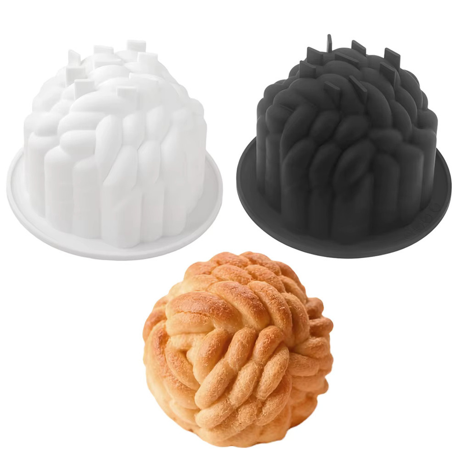 SHENHONG Silikon Muschelformen für Dessert und Schokolade, 15-fach stapelbar - Bild 2