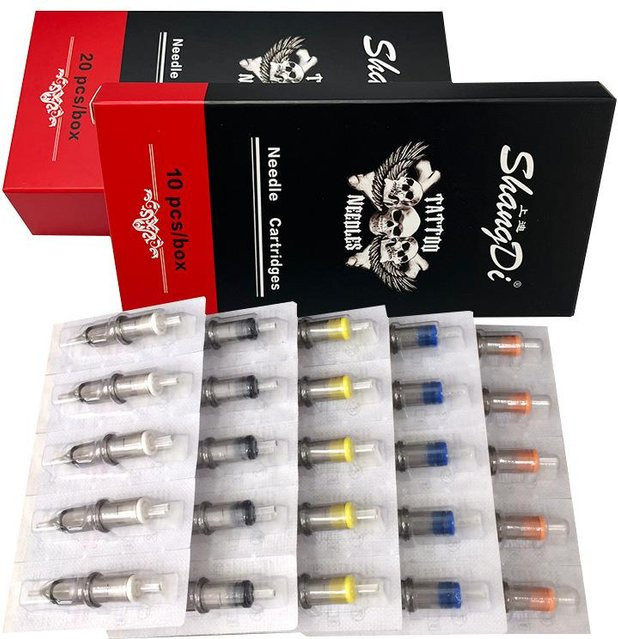Qink Tattoo Nadeln Permanent Make-Up Patronen, 20 Stück, 0,35mm, 9RM - Bild 1