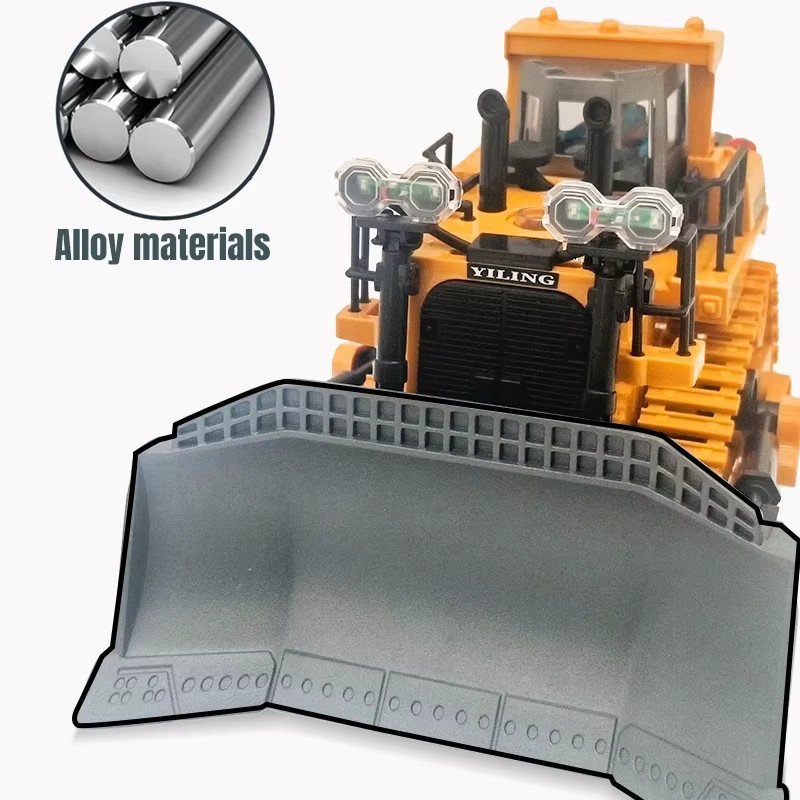 CONUSEA Bulldozer, RC Lkw, Metall, Gelb - Bild 2