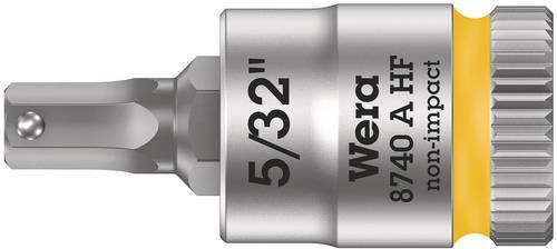 Wera Innen-Sechskant Steckschlüsseleinsatz 5/32 Zoll 1/4 Antrieb in Silber 6,3 mm - Bild 1