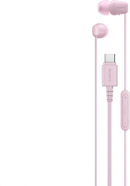 Sony IER-EX 15C In-Ear Kopfhörer mit USB-C Anschluss in Pink - Bild 1