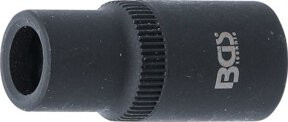 BGS Gewindebohrer-Aufnahme Steckschlüssel-Einsatz in Schwarz, 10 mm (3/8 Zoll), 7,0 mm - Bild 1