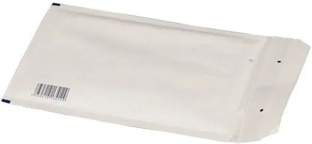 PROREGAL Luftpolstertaschen B6+ Set mit Haftklebung und Abdeckstreifen, Weiß, L x B: 21,5 x 14,5 cm, 100 Stück - Bild 1