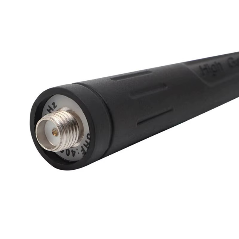 SD&HI Antenne für 888s Walkie Talkie Zwei-Wege-Funkgerät mit hoher Verstärkung, 400/480 MHz, SMA-Buchse, Schwarz - Bild 4
