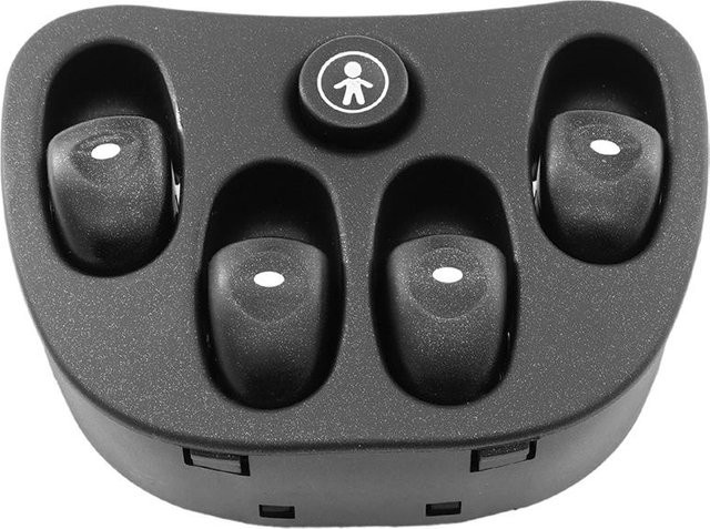 VehicleKit Elektrischer Fensterheberschalter mit 4 Tasten in Schwarz als Ersatz für Holden Commodore VT VX 1999–2003 OEM 92047005 - Bild 1
