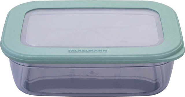 Fackelmann Be The Move Frischhaltedose, transparent/grün, 1,2 l - Bild 1
