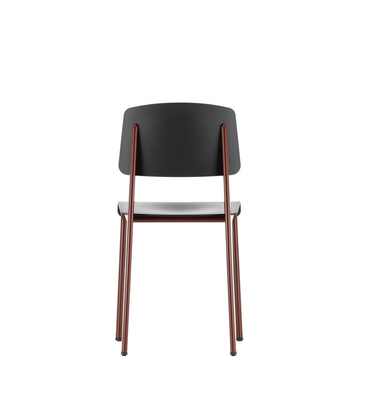 Vitra Standard Sp Stuhl in Rot mit mattem ASA-Kunststoff und Metall - Bild 2