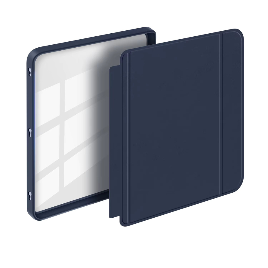 Moboons 2-in-1 Hülle für Kobo Libra Colour und Libra 2 mit transparenter Acrylrückseite und Wake/Sleep-Funktion in Grün - Bild 3