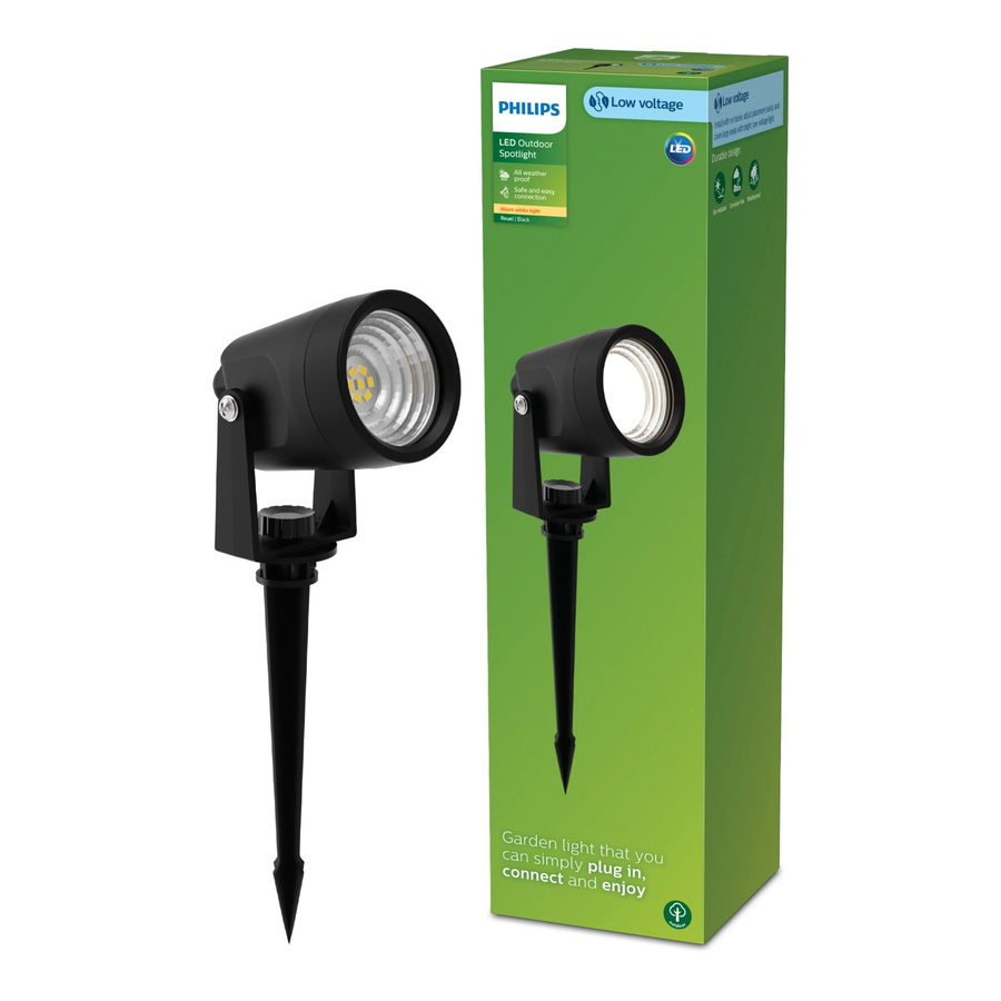 Philips Spot Reuel Niedervolt Erweiterung LED-Leuchte Schwarz - Bild 2
