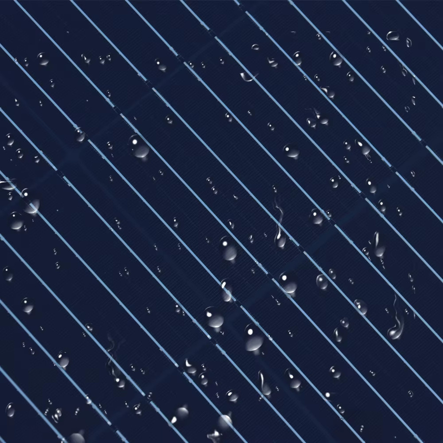 xinpuguang Flexibles Monokristallines Solarpanel 12V Ladegerät in Schwarz für Camper, Yacht und RV - Bild 3