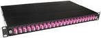 ACT Fiber Panel 24 x Duplex LC Multimode OM4 in Schwarz (FA2040) - Bild 1