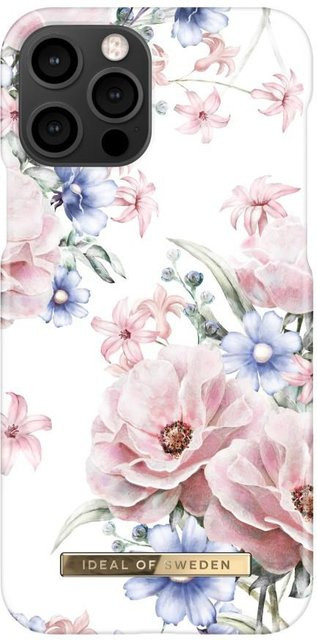 Handyhülle Fashion Case für Apple iPhone 12 und iPhone 12 Pro in Floral Romance Multicolour mit Gold-Akzenten - Bild 1