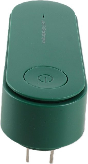 Fishine Stecker-Luftreiniger mit Ionenfunktion und Schlafmodus in Grün - Bild 1