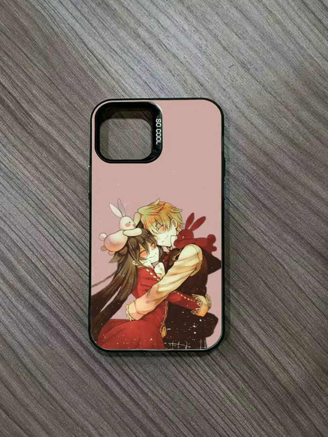 Anime Pandora Hearts Handyhülle mit Plating-Effekt für Apple iPhone 11 12 13 14 15 16 Pro Max Plus in Multicolour - Bild 4