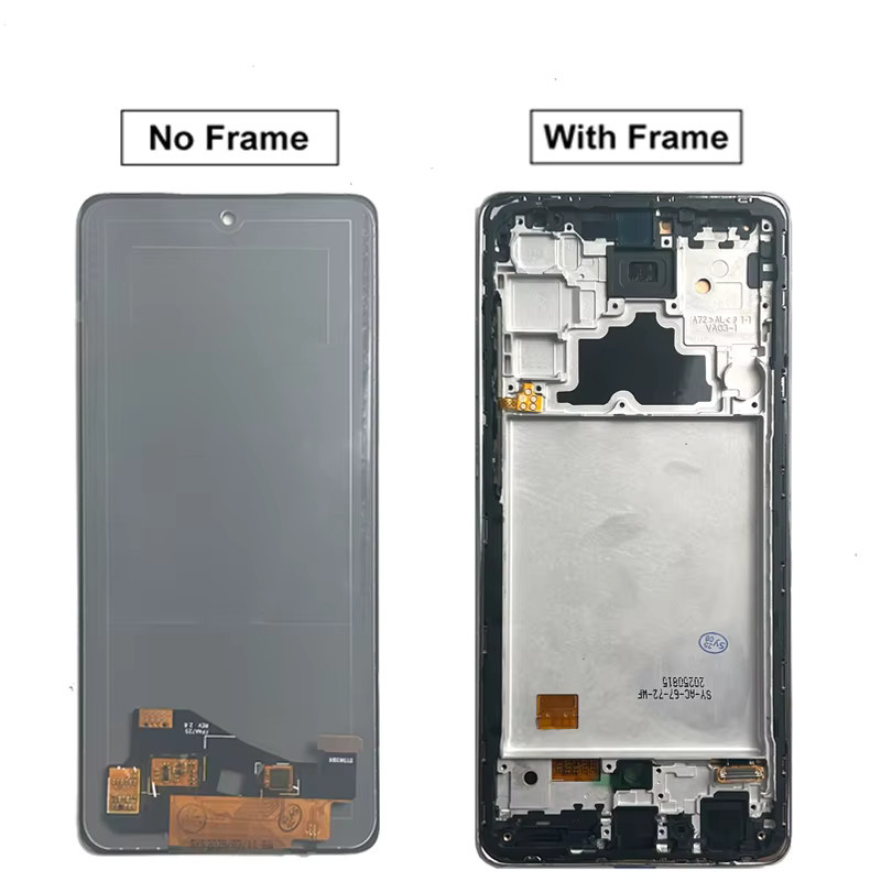 Samsung Galaxy A72 4G AMOLED Display mit Touchscreen Digitizer Baugruppe in Schwarz - Bild 3