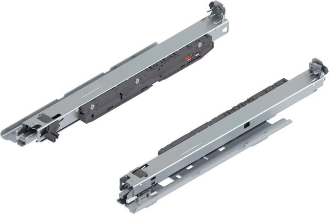 Blum Unterbodenführung Movento Blumotion S 760H für Bodenmontage, Nennlänge: 400 mm, Tragkraft: 40 kg - Bild 1