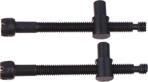 2/4-teiliges Kettenspanner-Schraubenset in Schwarz für Kettensägen der Modelle 4500 5200 5800 - Bild 1