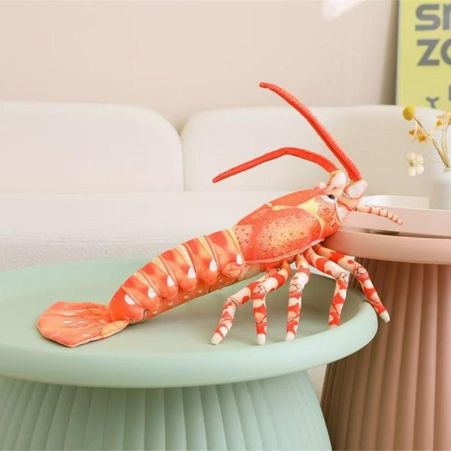 Yiran Health & Beauty Hummer-Stofftier, gefülltes Kissen, 55cm, bunt/mehrfarbig - Bild 1