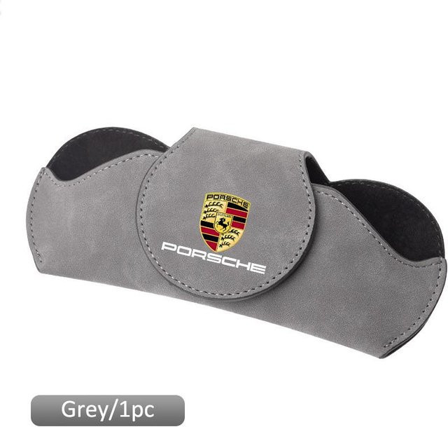 Porsche Brillenetui, grau - Bild 1