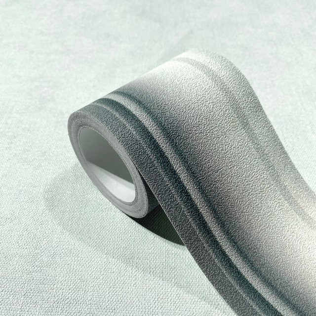 Marburg Bordüre Modern Streifen Grau Vlies Länge: 5 m, Höhe: 0,09 cm - Bild 1