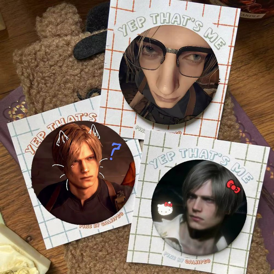 52TOYS Brosche, L-Leon Scott Kennedy, Pin - Bild 3