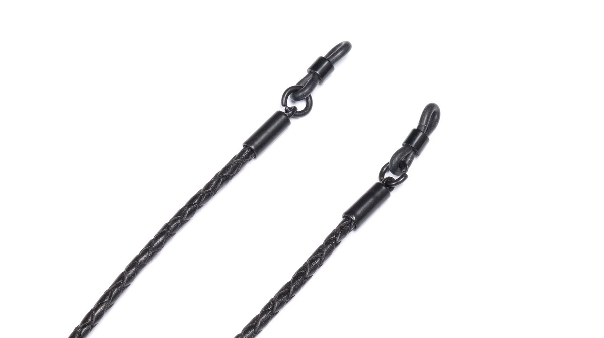 Chades Brillenkette Leder geflochten, Unisex - Bild 1