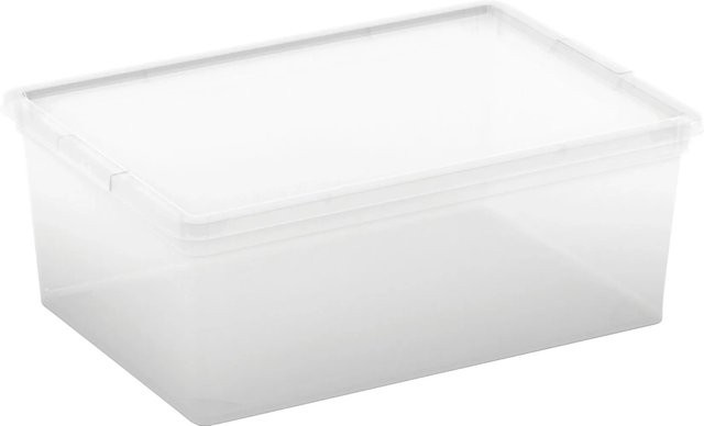 KIS Aufbewahrungsbox C S mit Deckel in Transparent - Bild 1