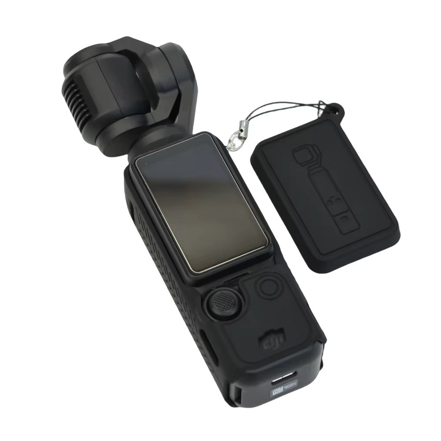 DJI Osmo Pocket 3 Silikon Schutzhülle in Blau als Body Cover für deine Action Kamera - Bild 4