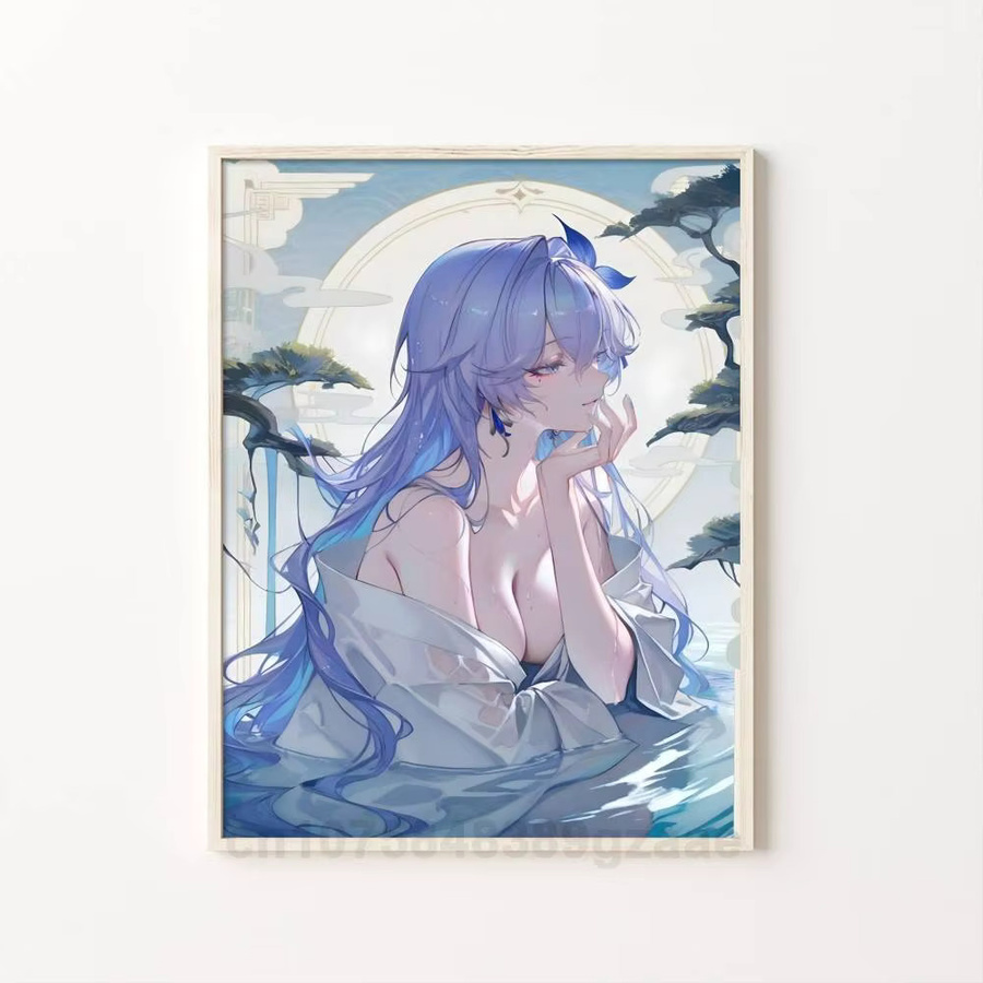 Wuthering Waves CANTARELLA Anime Poster, selbstklebend und wasserfest, mehrfarbig, rechteckig - Bild 2