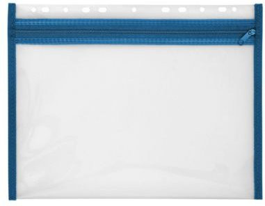Veloflex Reißverschlusstasche Velobag XS in Blau im DIN A4 Format - Bild 1