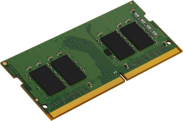 Kingston ValueRAM DDR4 SO-DIMM Arbeitsspeicher 8 GB 3200 MT/s PC4-25600 CL22 Non-ECC Farbe: Grün - Bild 1