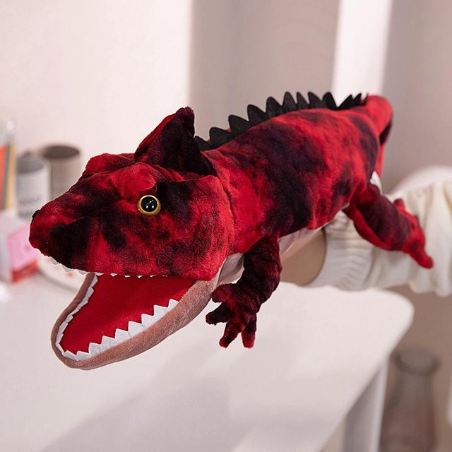 Yiran toy Amphibien Plüsch Handpuppe, Stofftier, ab 18 Jahre - Bild 1