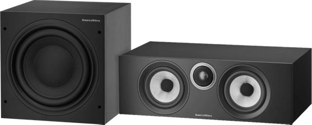 Bowers & Wilkins HTM6 S3 Lautsprecher Set mit ASW610 Subwoofer in Schwarz - Bild 1