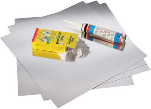 Magnetoplan Magnetowand Standard Set aus 8 weißen Metallplatten für Tapeten mit 2 qm Fläche - Bild 1