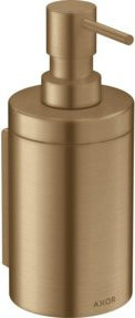 Hansgrohe Axor Uni. Circular Lotionspender für die Wandmontage in Gold, B: 7,6 cm, T: 7,6 cm, H: 18,2 cm - Bild 1
