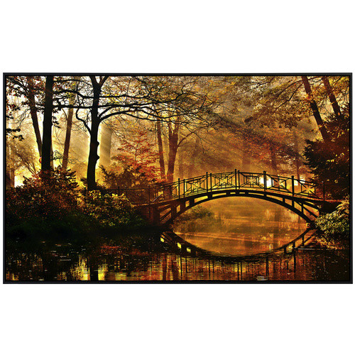 papermoon Infrarotheizung EcoHeat Misty Park Bridge in Bunt mit Matt-Effekt, App-Steuerung und Überhitzungsschutz - Bild 2