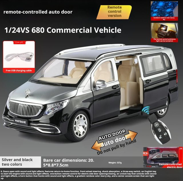 Linyi toy car Mercedes-Maybach Vs680, Modellauto, 1:24, ab 14 Jahren - Bild 1