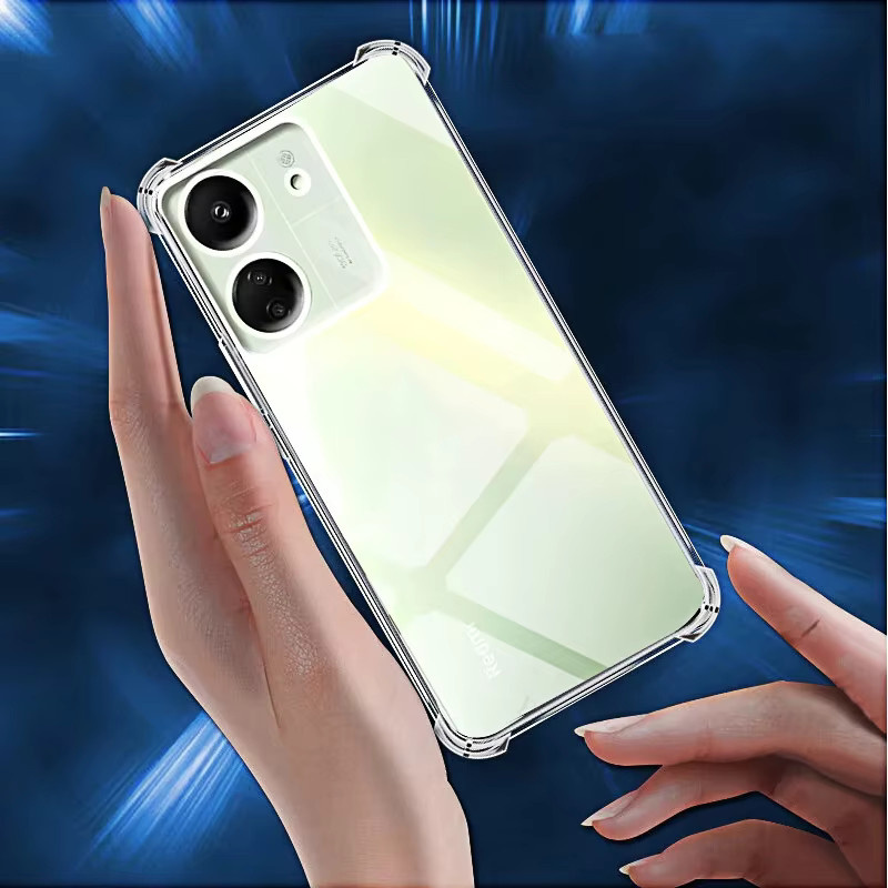 Transparente Silikon Handyhülle für Xiaomi Redmi 13C 12C 10C 9C 12 4G 5G - Bild 4