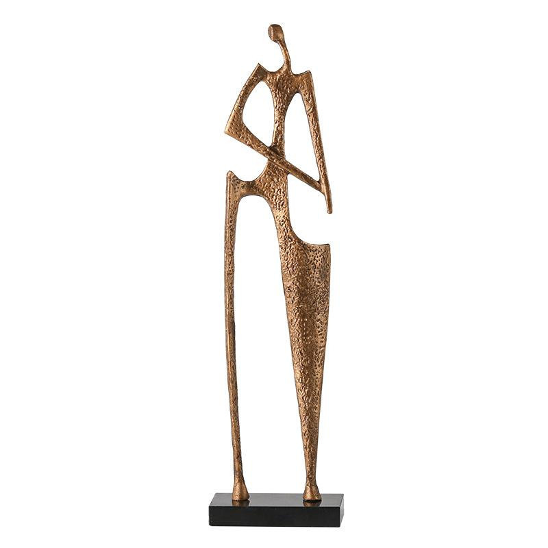 Nordisches Bücherregal und Weinschrank als abstrakte Kunstskulptur zur Dekoration für dein Wohnzimmer oder den Eingangsbereich - Bild 3