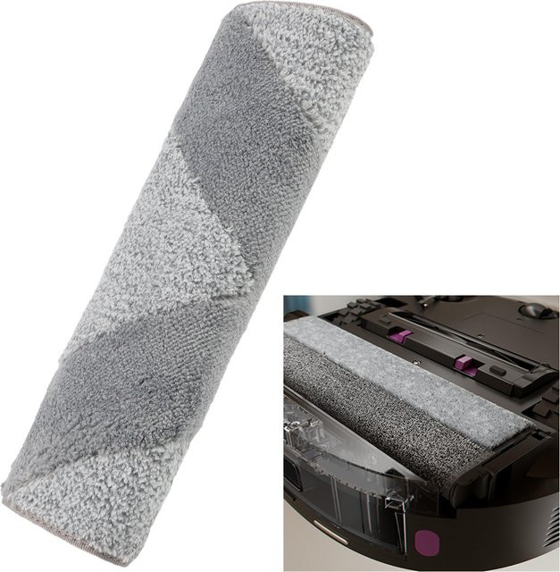 Eureka Ersatz-Mopptuch für J20 Roboter-Staubsauger, waschbare Mikrofaser-Pads in Grau zur Tiefenreinigung von Hartholz- oder Fliesenböden - Bild 1