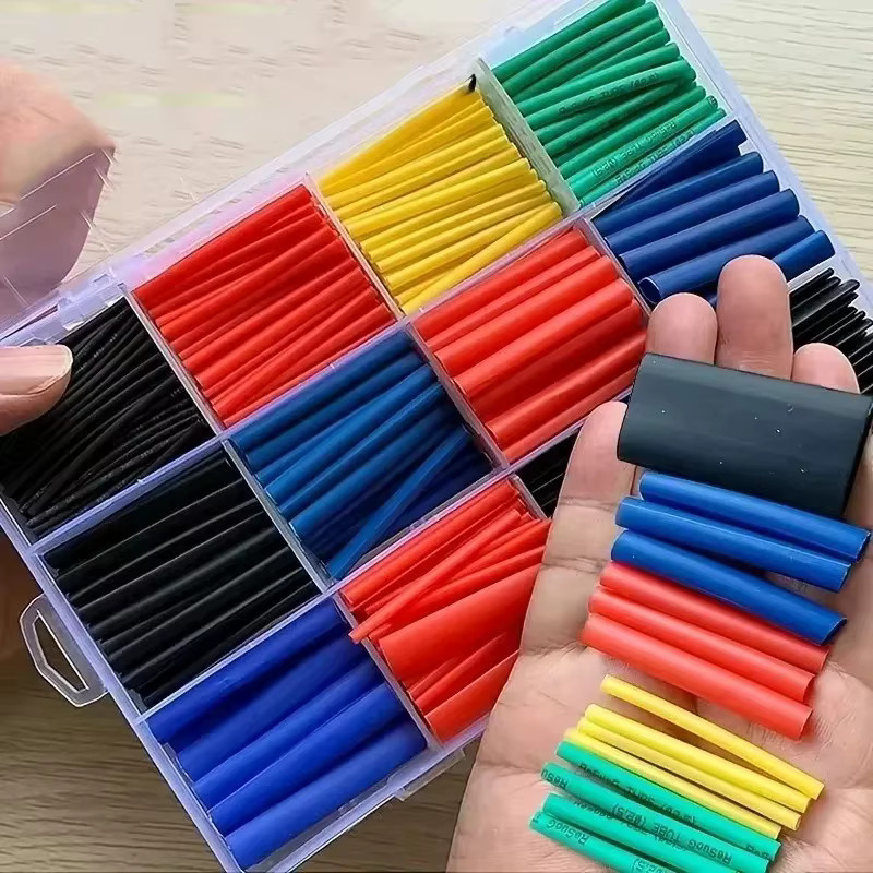 Schrumpfschlauch-Set mit Doppelwand-Schlauch und Klebebeschichtung in Multicolor, Durchmesser: 1,0 mm, 1,5 mm, 2,0 mm, 2,5 mm, 3,0 mm, 4,0 mm, 5,0 mm, 6,0 mm - Bild 3