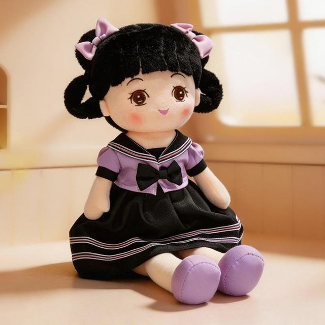 Yiran toy Kawaii Plüsch-Mädchenpuppen, Stoffpuppe, 45cm, ab 14 Jahre - Bild 1
