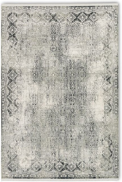 Moderner Teppich POSITANO von Astra in Grau und Multicolour, rechteckig, pflegeleicht und fußbodenheizunggeeignet - Bild 1