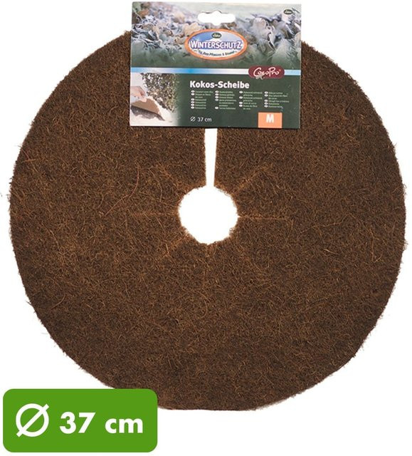 Kokos-Abdeckscheibe dunkelbraun Durchmesser: 37 cm - Bild 1