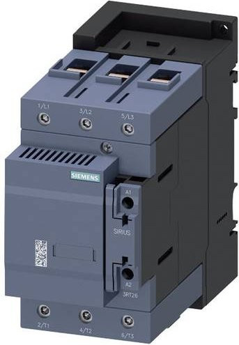 Siemens Kondensatorschütz 3RT2645-1NF35 mit 3 Schließern in Grau - Bild 1