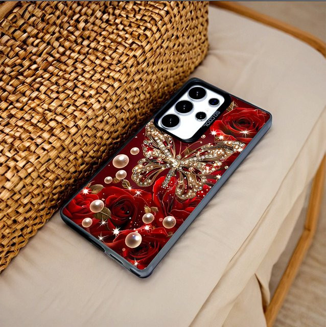 Modische Handyhülle für Samsung Galaxy Serie in Weiß - Bild 1