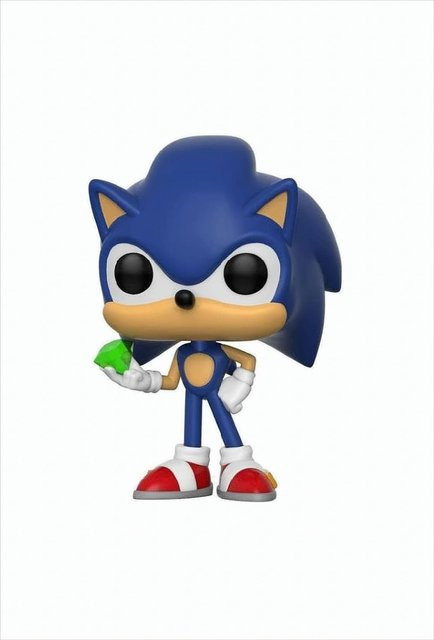 Funko Sonic The Hedgehog, Sonic mit Smaragd, Einzelfigur - Bild 1