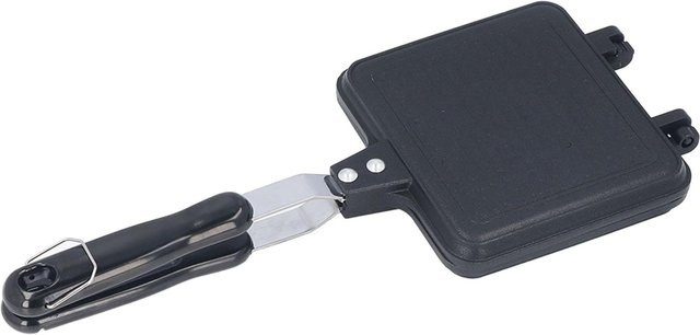 Sandwichmaker mfySpace mit abnehmbarer Antihaftbeschichtung und Universal-IH-Crimpen in Grau und Schwarz - Bild 1