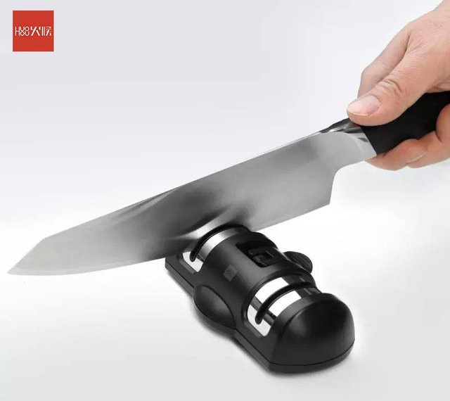 Xiaomi Huohou Dual-Messerschärfer in Schwarz - Bild 1
